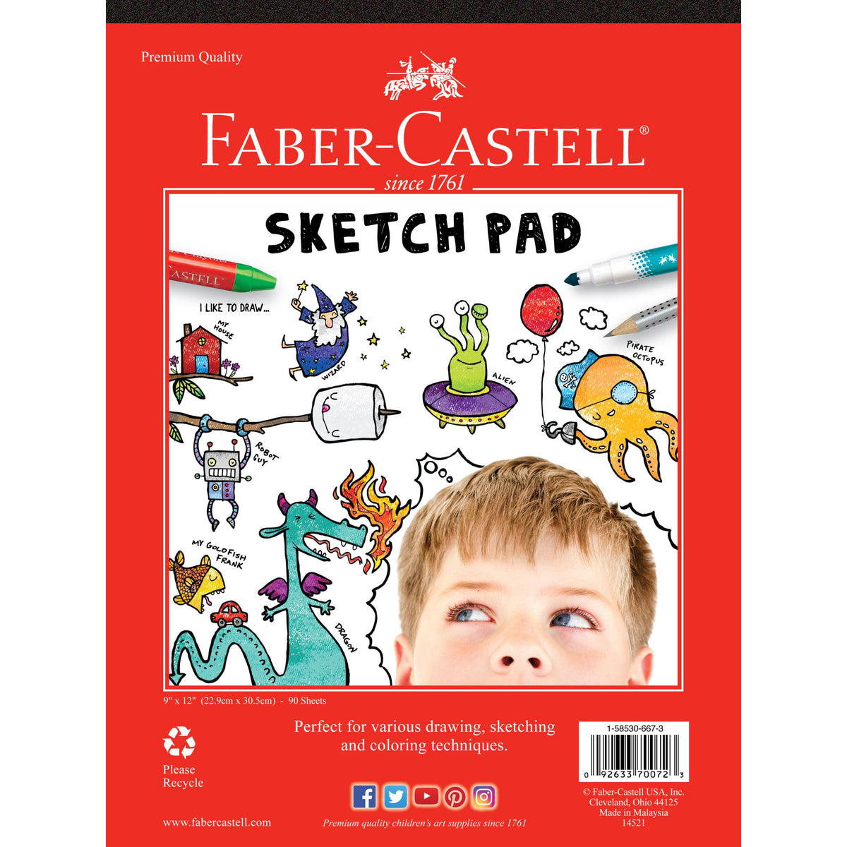 Sketch Pad 9X12" 90 sheets