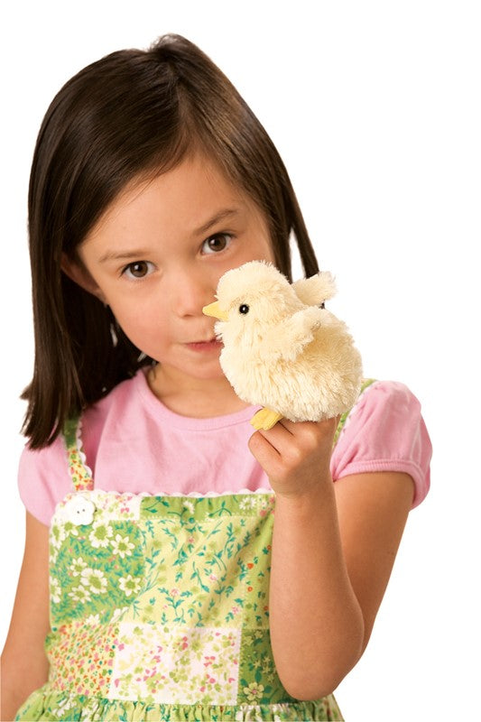 Mini Chick Finger Puppet