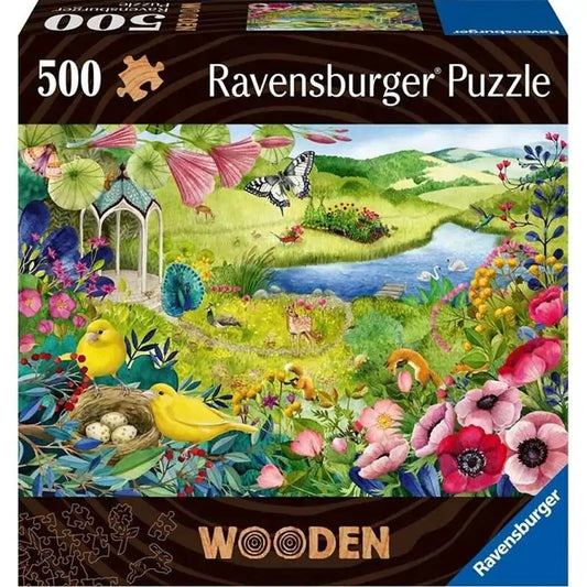 Nature Garden Wooden puzzle 500pc