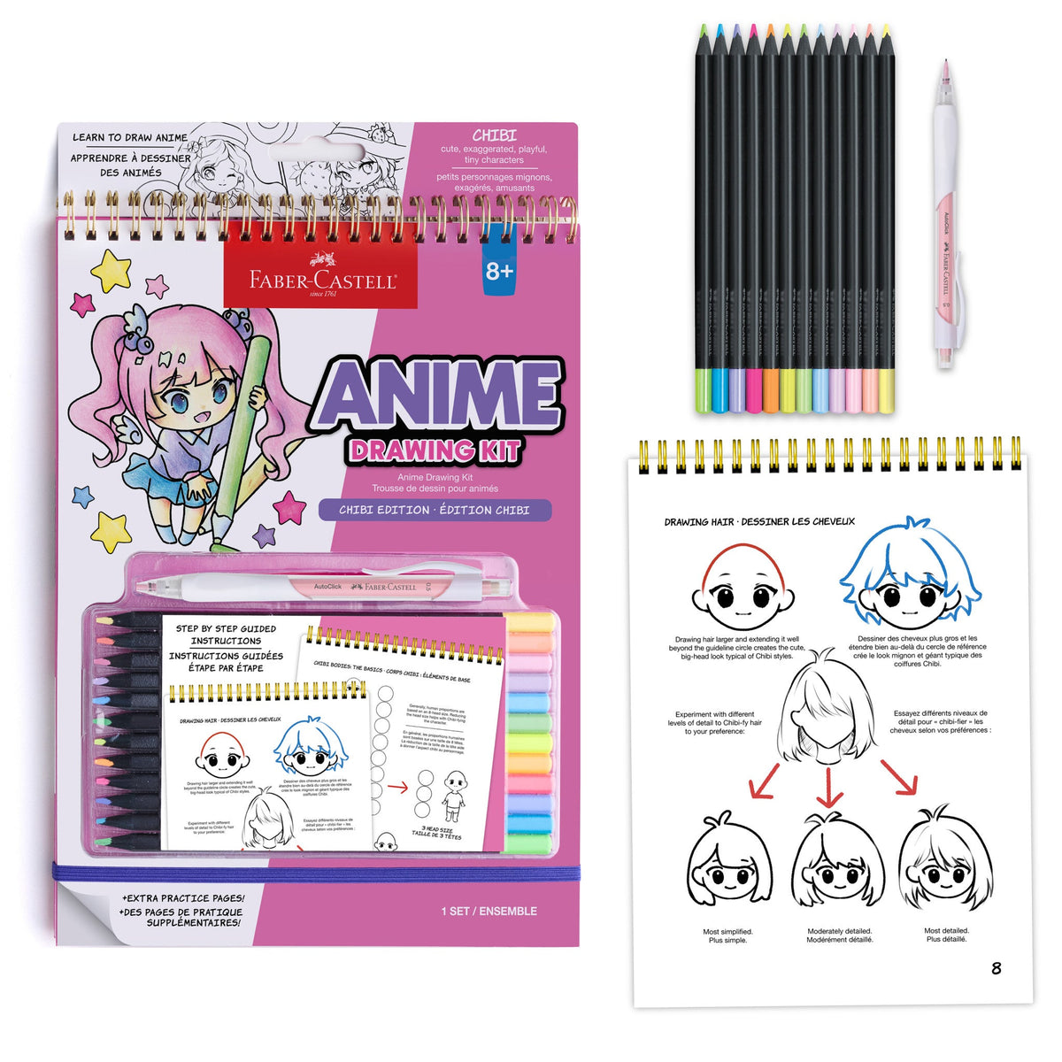 Anime Drawing Kit Chibi Edition
