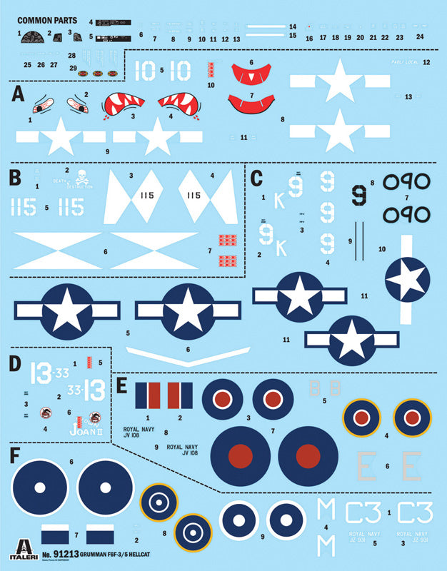 F6F-3/5 Hellcat 1/72