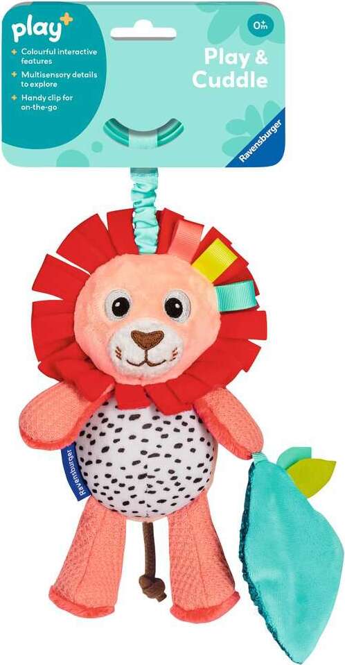 Play & Cuddle Rattle: Lion
