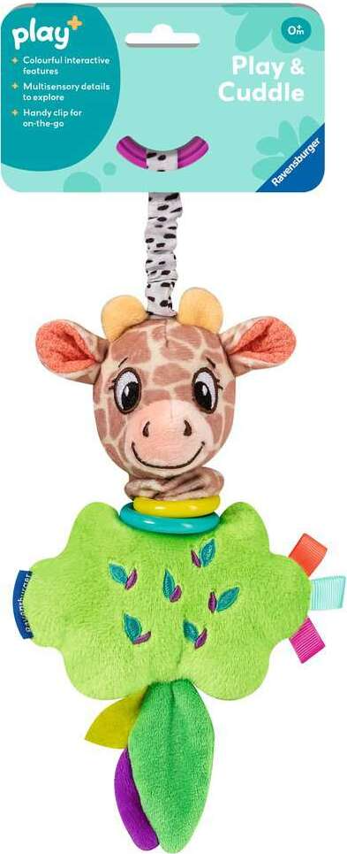 Play & Cuddle, Pull & Wiggle Giraffe