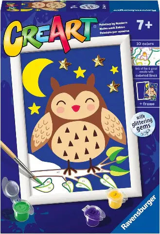 CreArt Cute Owl 5X7"