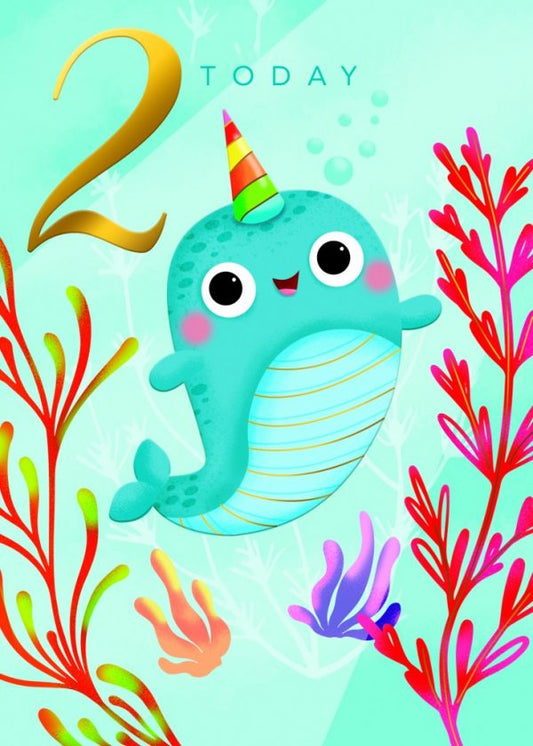 2 Today Birthday Card
