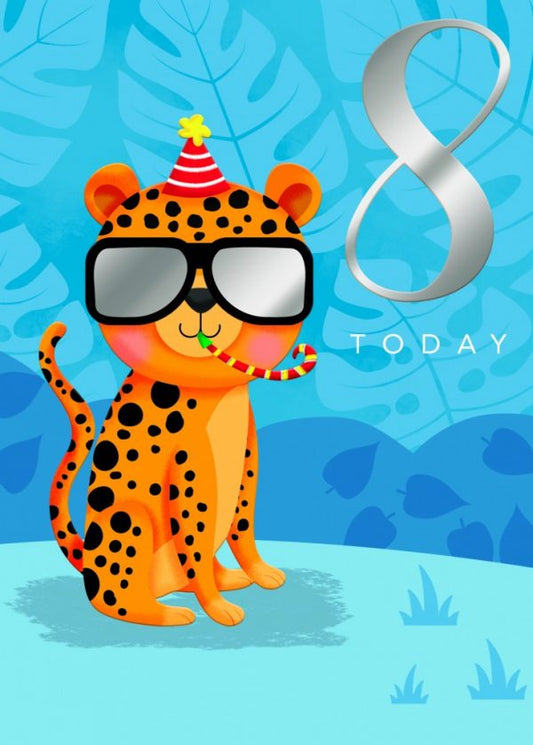 8 Today Birthday Card