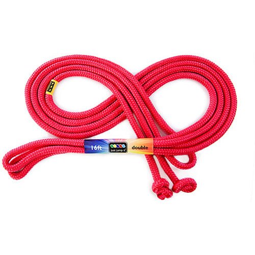 16' Red Double Jump Rope