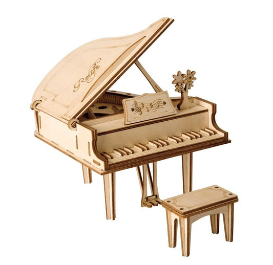 3D Wooden Puzzle Grand Piano