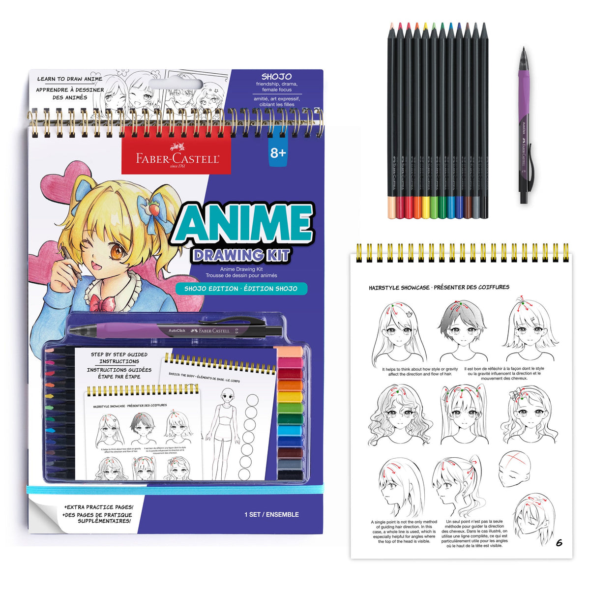 Anime Drawing Kit Shojo Edition