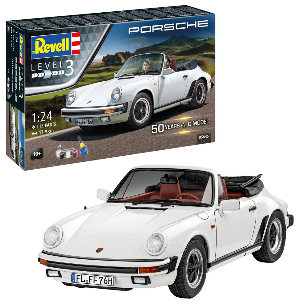 Porsche 911 G- Model Cabriolet 50th Anniversary 1/24 starter kit