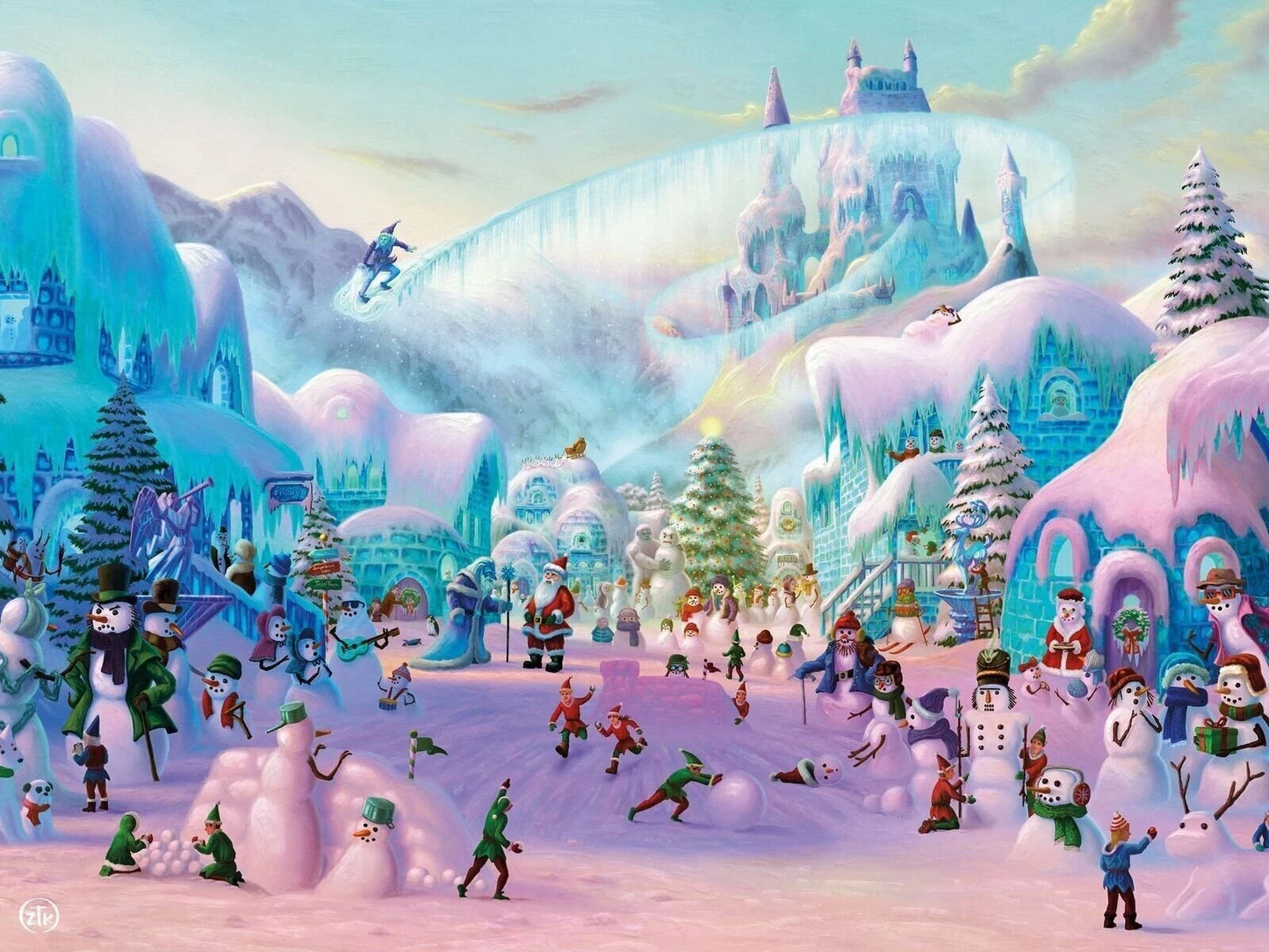 Snowman Sanctuary 750pc