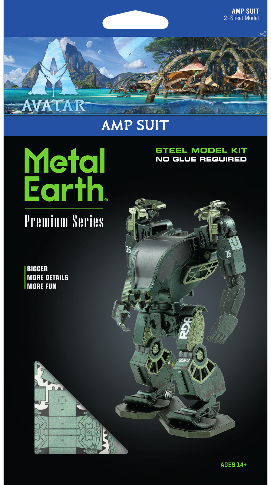 Metal Earth ICONX Avatar Amp Suit