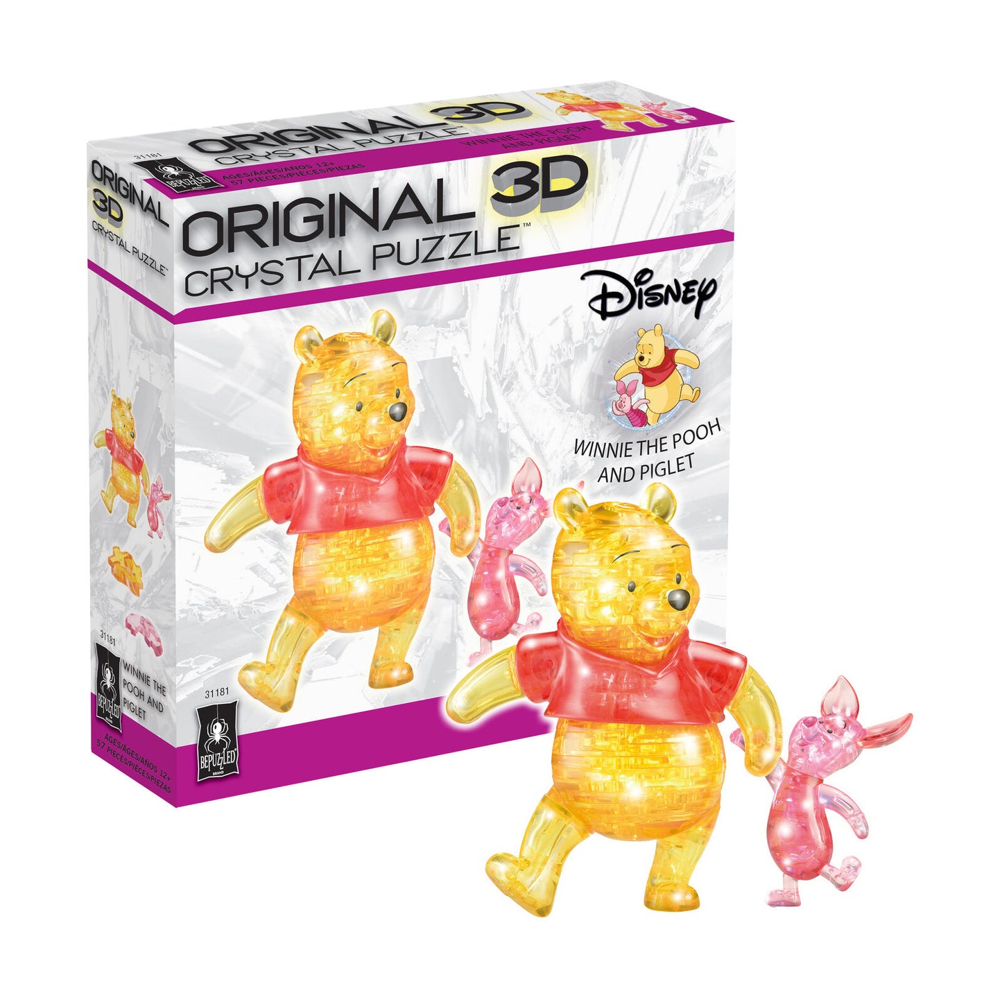 3D Crystal Puzzle Winnie the Pooh & Piglet
