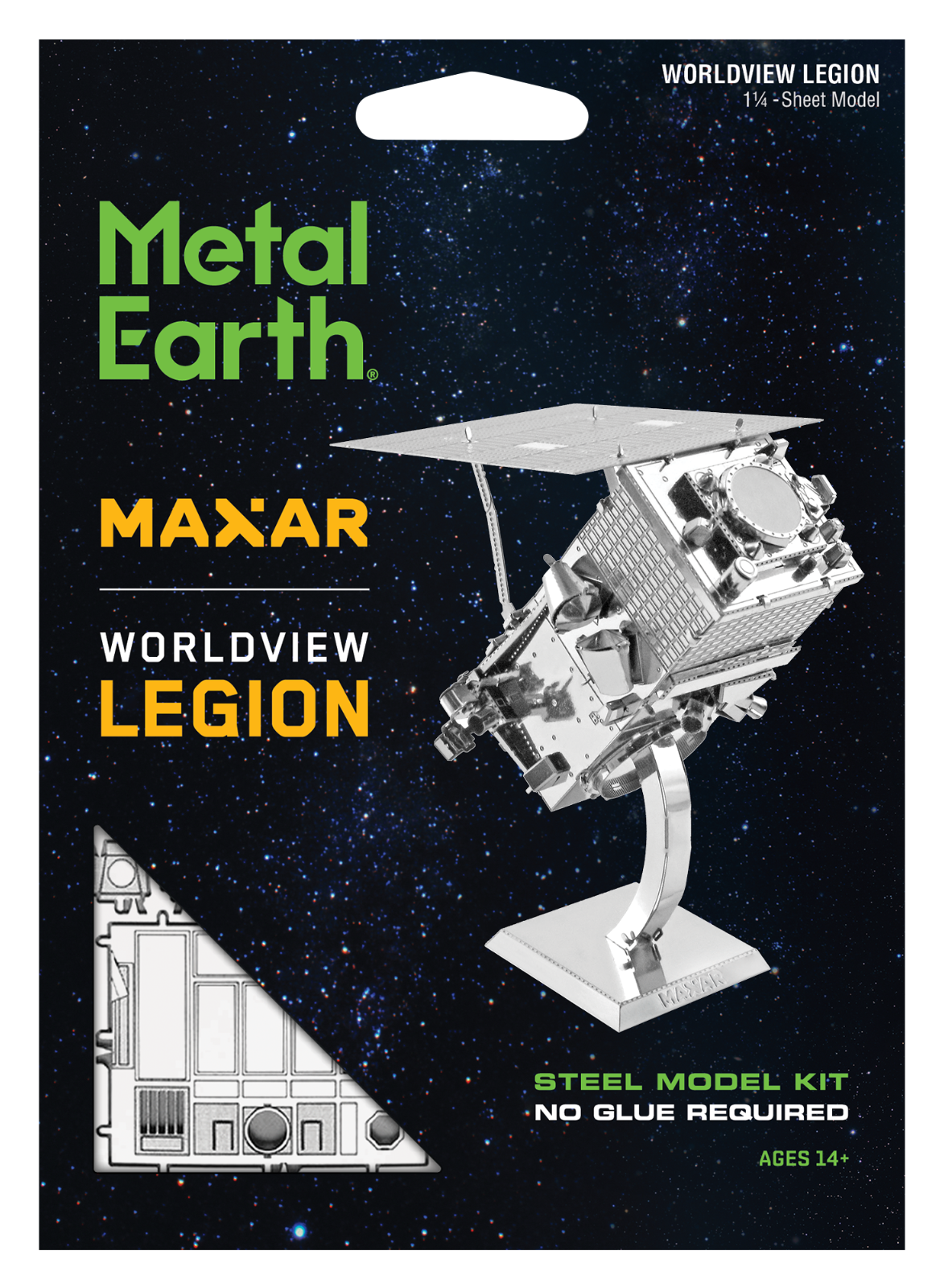 Metal Earth Maxar Worldview Legion