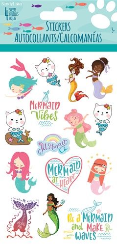 Mermaid Stickers