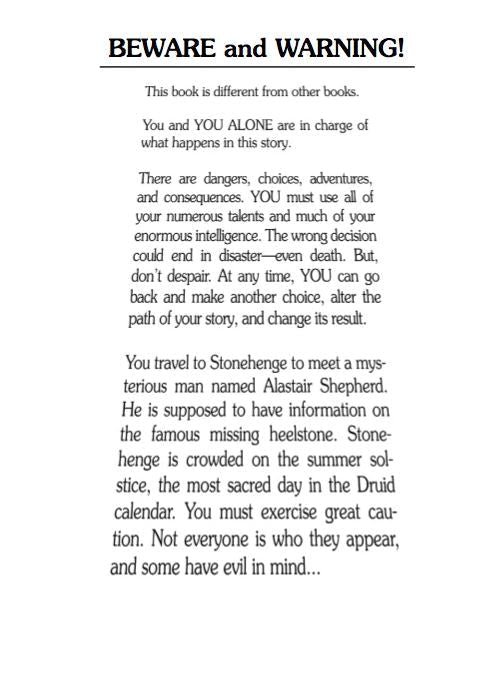 Forecast From Stonehenge