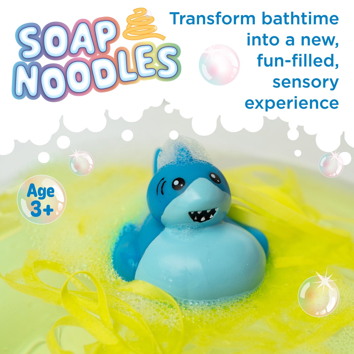 Soap Noodles Nibbles the Shark