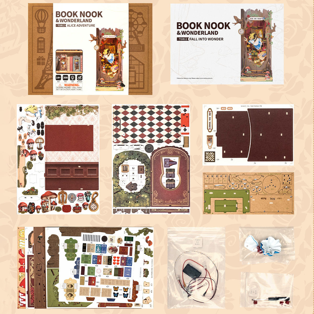 DIY Book Nook Fall into Wonder