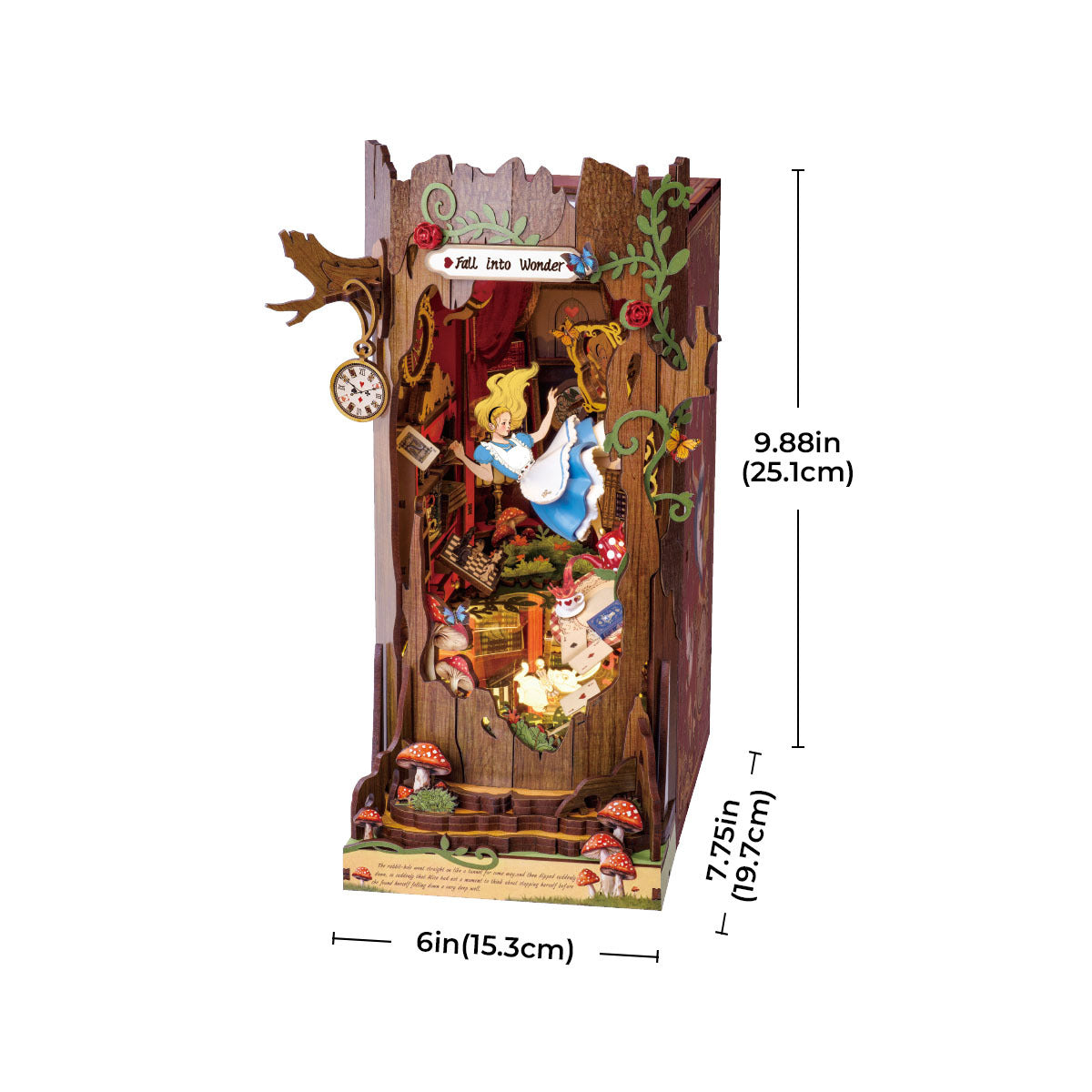 DIY Book Nook Fall into Wonder