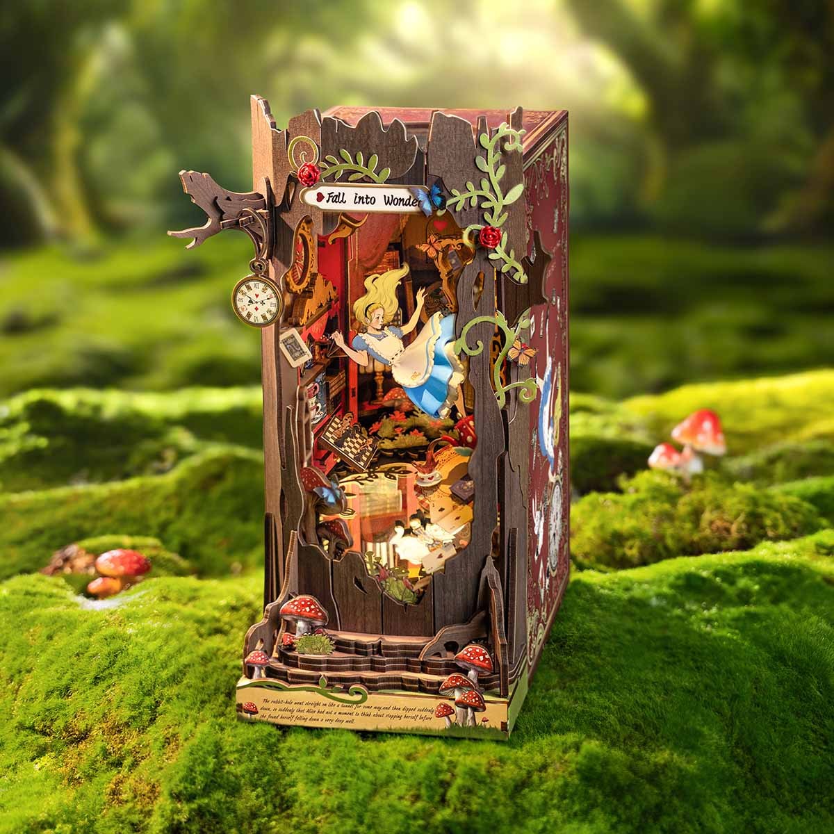 DIY Book Nook Fall into Wonder
