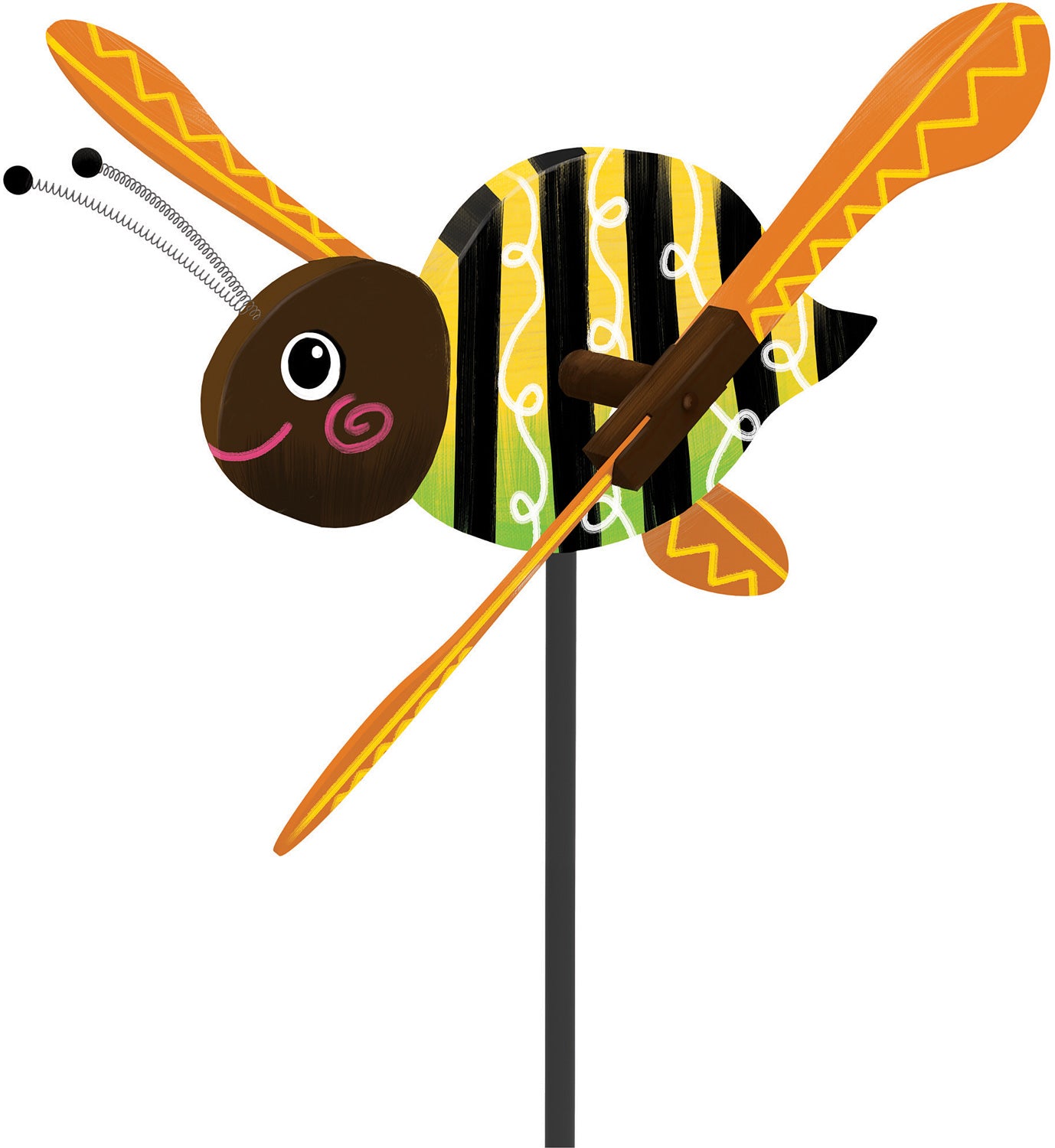 Make Your Own Bumble Bee Wind Spinner Kit