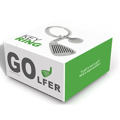 Keychain Golfer