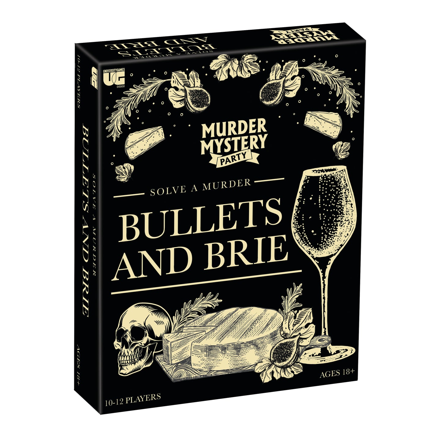 Murder Mystery Party Bullets and Brie