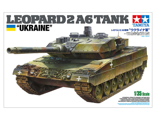 Leopard 2A6 Tank "Ukraine" 1/35