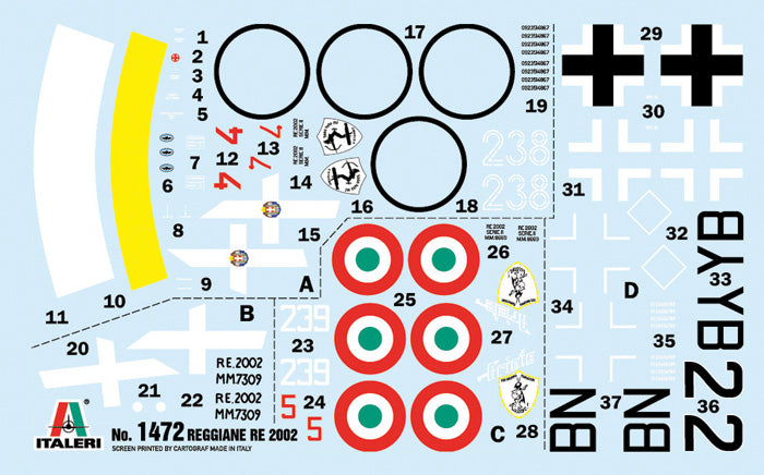 Reggiane Re.2002 Ariete 1/72