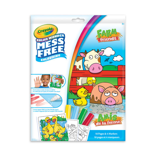 Color Wonder Mess Free Farm Friends