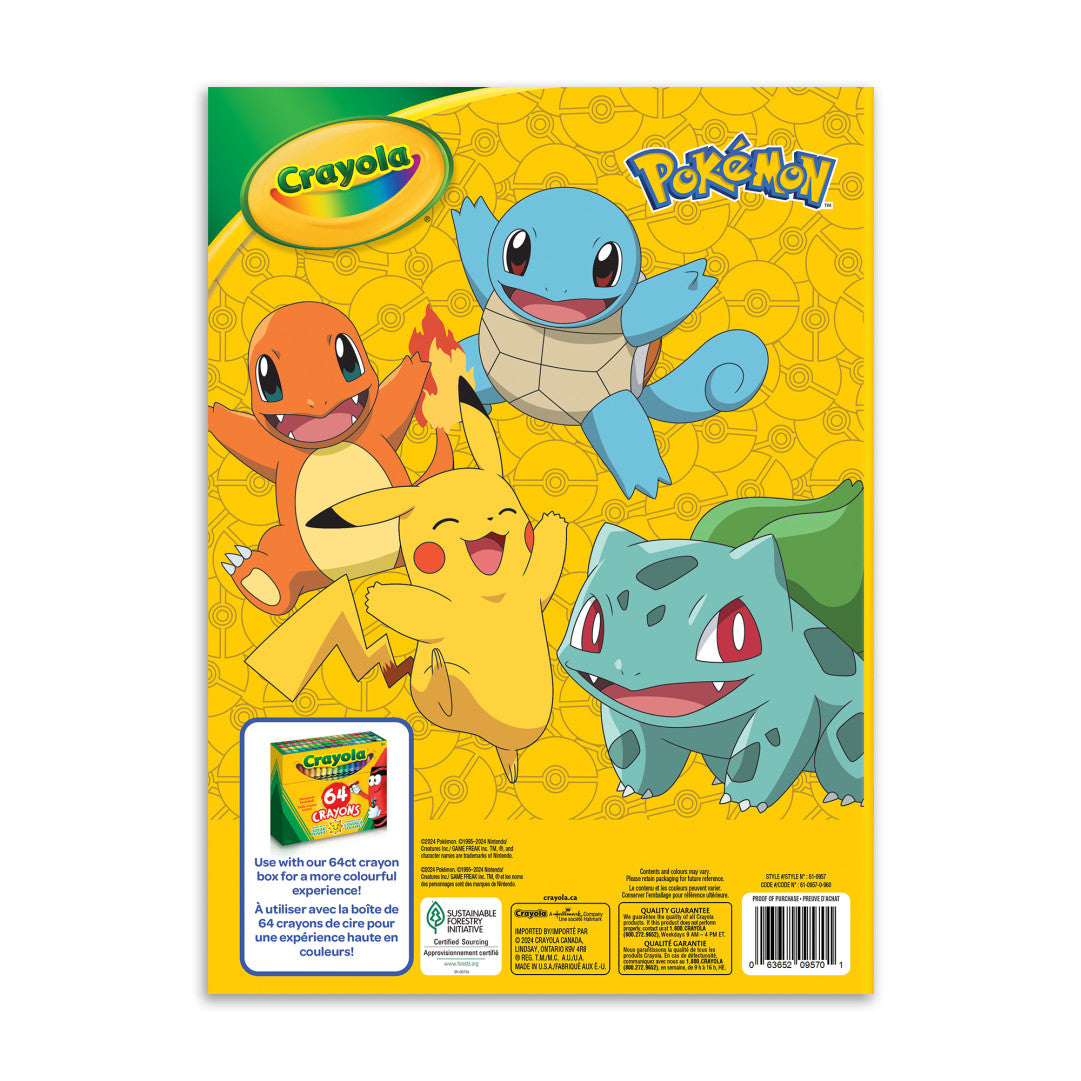 Pokemon Colouring Book 96 pages