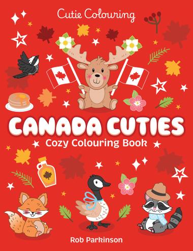 Canada Cuties Cozy Colouring book
