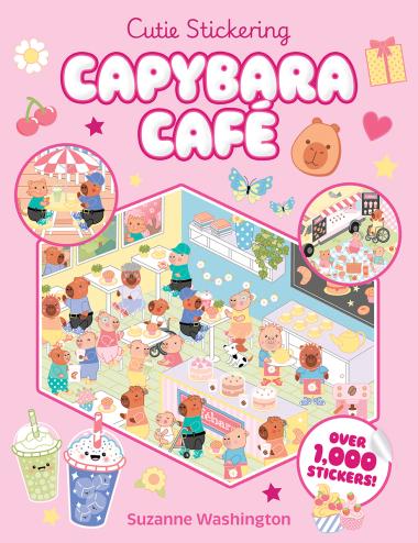 Cutie Stickering - Capybara Cafe