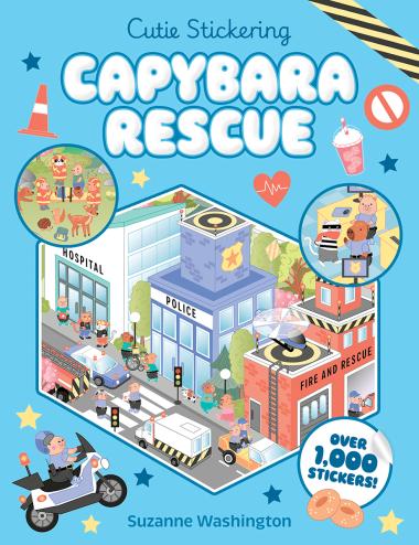 Cutie Stickering - Capybara Rescue
