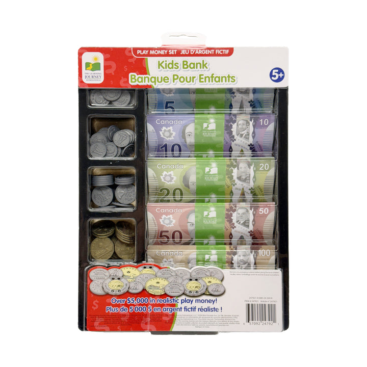 Kids Bank - Canadian Money