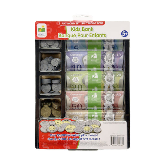 Kids Bank - Canadian Money