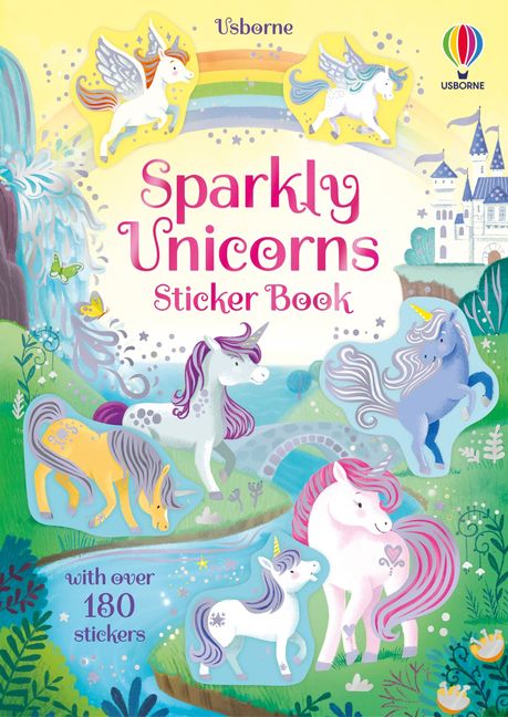 Sparkling Unicorn Sticker Book