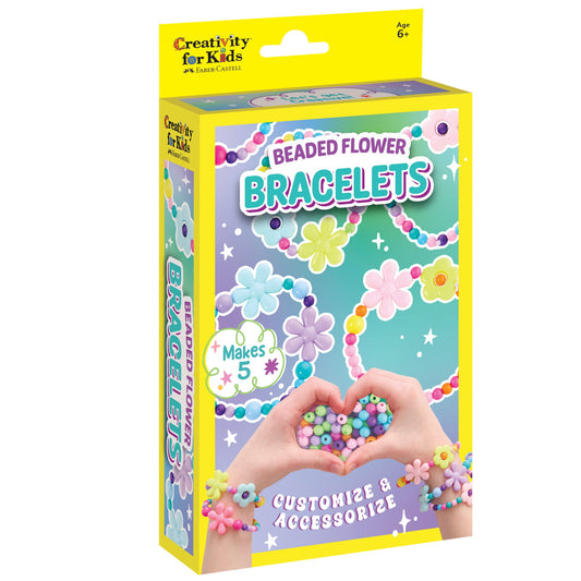 Beaded Flower Bracelets