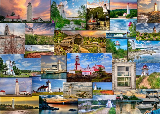 Light House Collage 1000pc