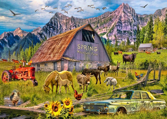 Spring Mountain Farm 1000pc
