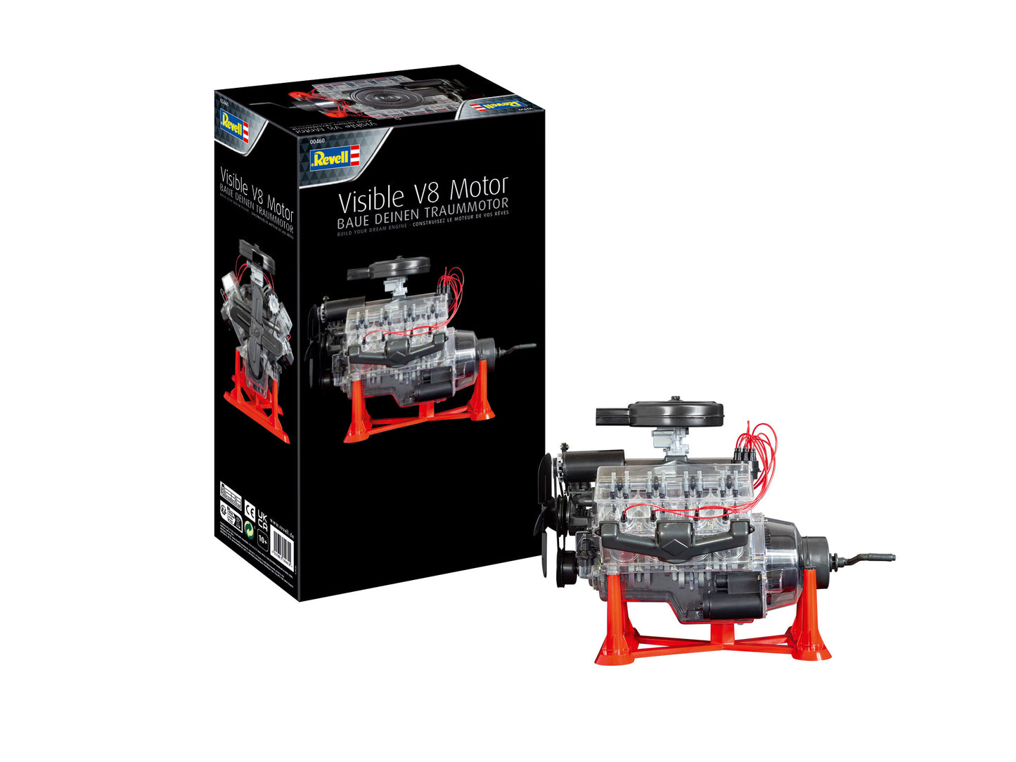 Visible V-8 Motor 1/4