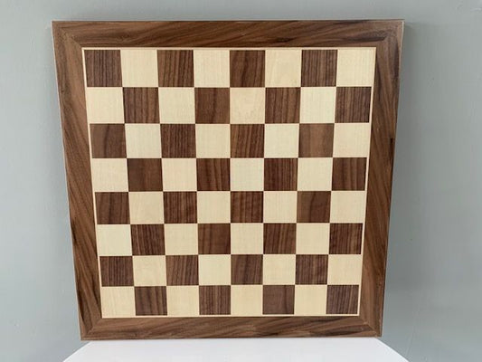 Chess Board Walnut 19"