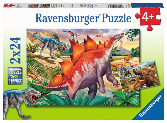 Jurrassic Wildlife 2X24pc