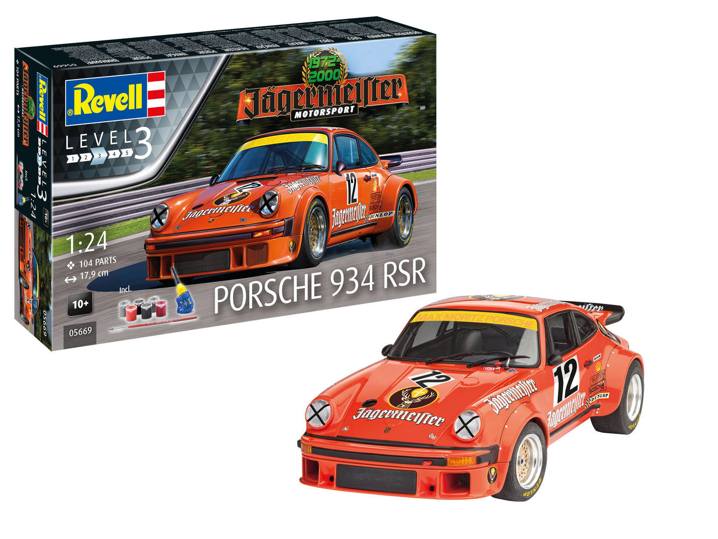 Jagermeister Porsche 934 RSR 1/24 Gift Set