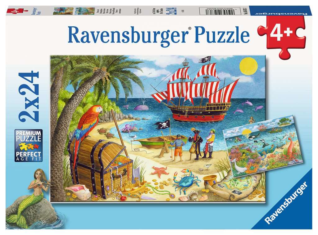 Pirates & Mermaids 2X24pc