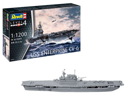 USS Enterprise CV-6 1/1200