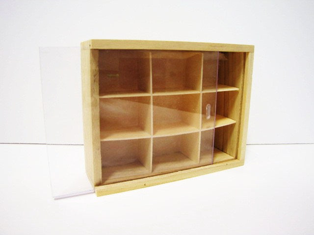 COLLECTION BOX WITH CLEAR SLIDING LID