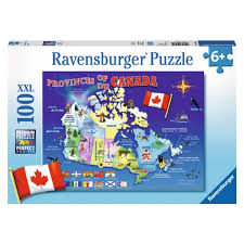Map of Canada XXL 100pc