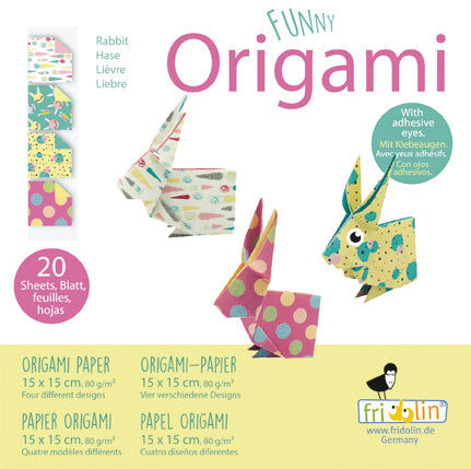 3D Origami Rabbits – Hobby and Toy Central