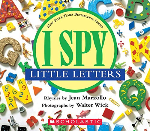 I Spy Little Letters Board Book